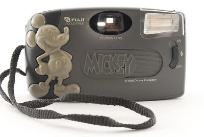 [Casi COMO NUEVO] FUJI HI! Cámara fotográfica Mickey Mouse Point & Shoot 35 mm de Japón ♯235 Foto 1 de 4