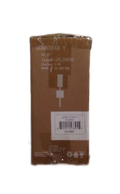 JONATHAN Y Cato 4,5 pulgadas Aplique de pared LED de latón dorado/hierro transparente/vidrio de 1 luz Foto 1 de 2