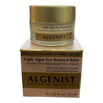 ALGENIST TRIPLE ALGAE EYE CREAMRENEWAL BALM  0.5oz/15ml Sealed NIB! - Image 1 of 2