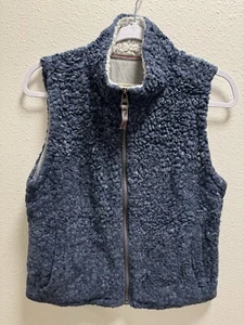 Dylan True Grit Sherpa Frosty Spitze Hochflor Fleece Reißverschlusstaschen Damen Small - Bild 1 von 9