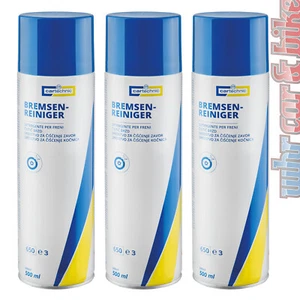 Intensiv Bremsenreiniger Teilereiniger Entfetter 3x 500ml Cartechnic AI  - Bild 1 von 2