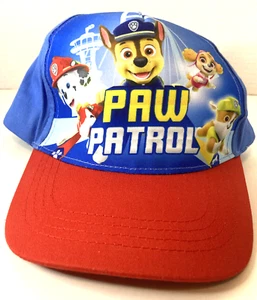 Paw Patrol Kid Youth Hat Adjustable Baseball Cap Nickelodeon Red  Brim - Picture 1 of 7