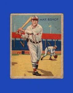 1934-36 Diamond Stars Set-Break # 6 Max Bishop LOW GRADE *GMCARDS* - Picture 1 of 2
