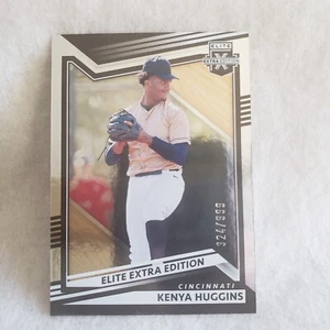 2022 Panini Elite Extra Edition Kenya Huggins Rookie Card 324/999 - Picture 1 of 6