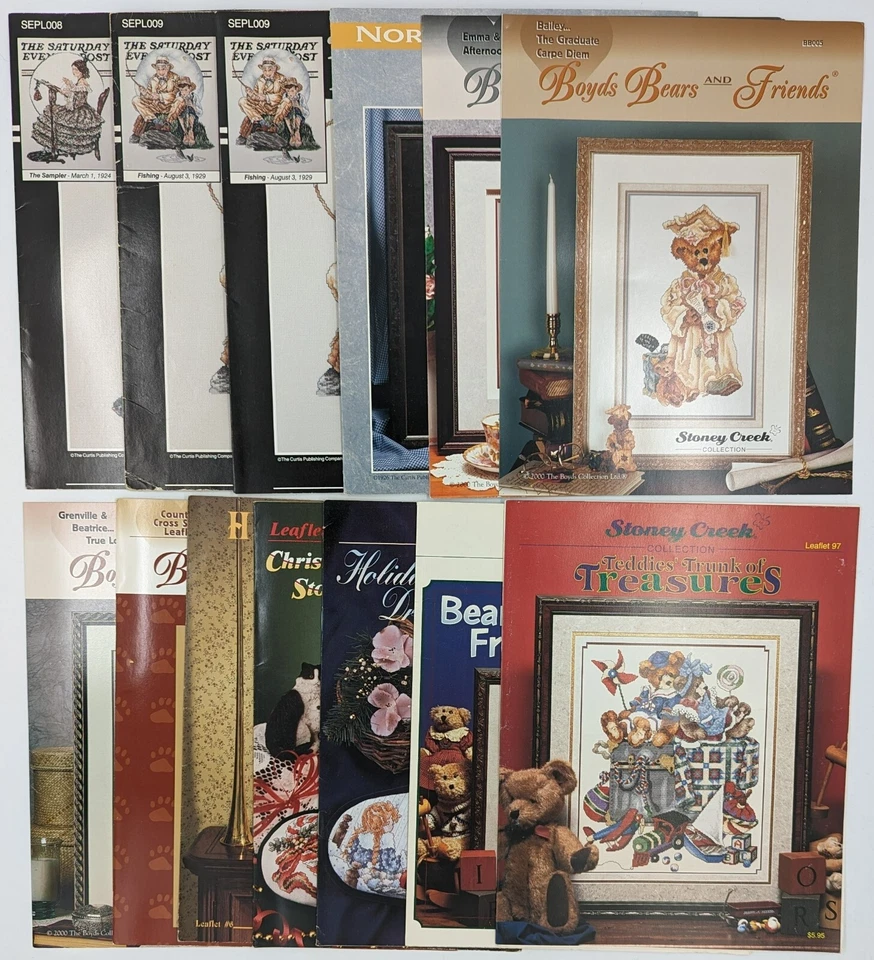 Stoney Creek Collection Cross Stitch Pattern Leaflets - Your Choice - Image 1 of 1