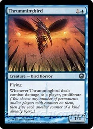 MTG - THRUMMINGBIRD - Scars of Mirrodin (U) - Image 1 of 1