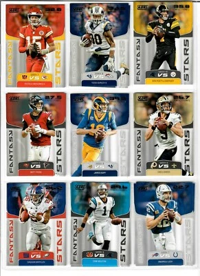 2019 Panini Score Football FANTASY STARS You Pick MAHOMES BARKLEY RODGERS ZEKE + - Image 1 of 3