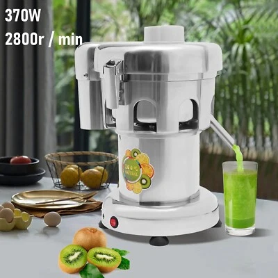 Commercial Heavy Duty Juice Extractor Machine Stainless Steel Juicer New US - Image 1 of 4