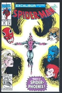 Vintage "Marvel Spider-Man # 25 Excalibur" (Aug, 1992) Gala 25th Issue - Picture 1 of 2