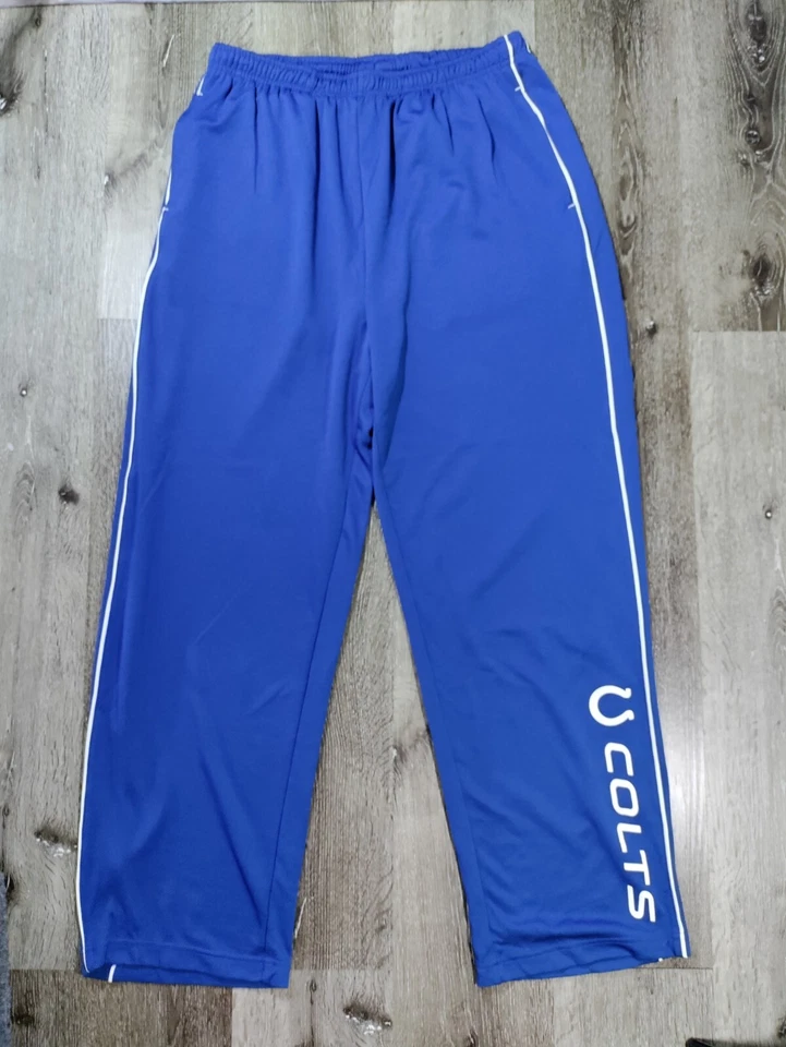 Majestic NFL Indianapolis Colts Mens Joggers XL Blue  - Image 1 of 4