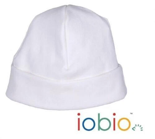Cappello in Cotone Organico Bianco Bambino/a Circonferenza cm 39/41 - Immagine 1 di 1