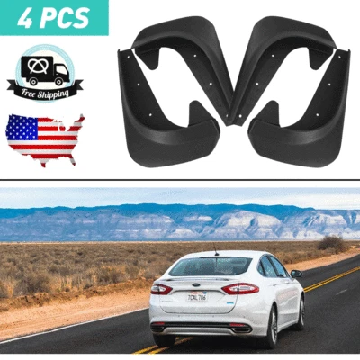 New Auto Car Mud Flaps Splash Guards Fender Thicker Strong Accessories Universal - Image 1 of 4