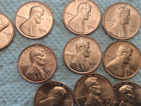 1970 S Small Large Date Lincoln Cent BU / Penny     PLEASE READ FIRST LOT # 50 Cover