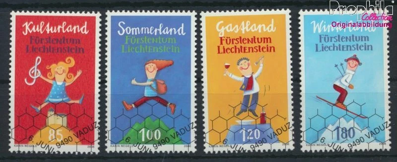 Liechtenstein 1412-1415 (completa edición) usado 2006 turismo (9621628 - Imagen 1 de 1