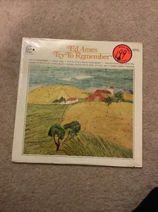 Ed Ames Try To Remember Vinyl Record Album - New Sealed - Picture 1 of 12
