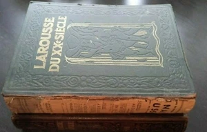 LAROUSSE DU XXème P. AUGE SIECLE VOL1+3 GRAVURES+CARTES+PLANCHES 1928 PARIS ABE - Imagen 1 de 4