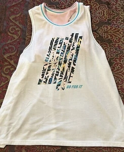 EUC Girls Old Navy Active Tank w/built-in Sports Bra and biker shorts XXL (16) - Picture 1 of 2