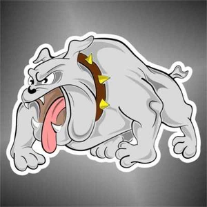 adesivo bulldog english cane dog sticker aufkleber autocollant pegatina - Imagen 1 de 1