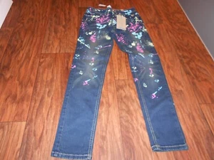 NEW with tags Justice girls jeans size 10 R pants Super Skinny - Picture 1 of 5