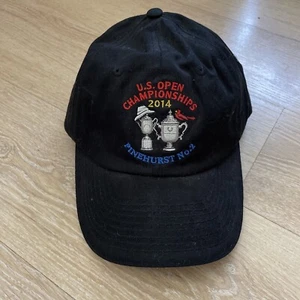 Cappello Berretto USGA US Open 2014 Golf Nero Adulto Taglia Unica Regolabile - Foto 1 di 6