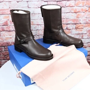 Stuart Weitzman - Maverick Pull-On Bootie in Walnuss/Braun - Größe 7 - UVP 695 $ - Bild 1 von 5