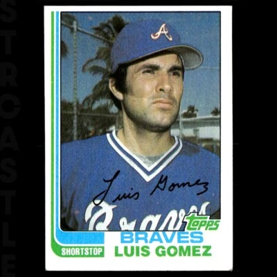 1982 Topps - Luis Gomez #372 Atlanta Braves ⚾ Baseball Card - Image 1 of 3