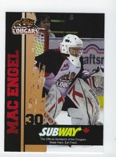 2012-13 Prince George Cougars (WHL) Mac Engel (goalie)