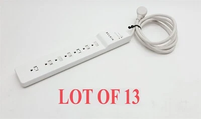 Belkin BE107000-06-CM 7-Outlet Commercial 6' Surge Protector 120V Lot 13 - Image 1 of 4