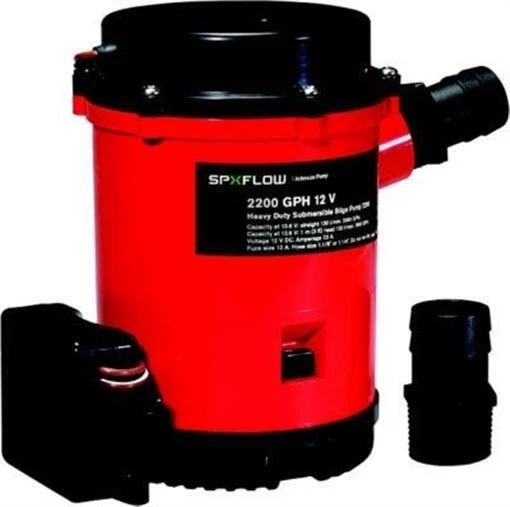 Bomba de sentina automática de alta resistencia Johnson 2200 con interruptor Ultima 12V 02274-001 Foto 1 de 1