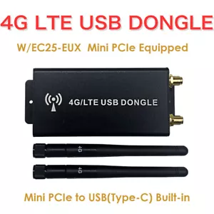 4G LTE USB Dongle W/SIM card Slot Mini PCIe Adapter for WWAN EC25-EUX Wireless - Picture 1 of 6