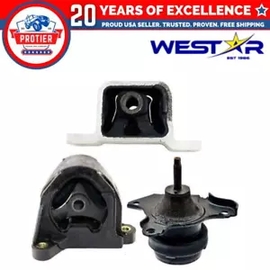 Fits 2003-2006 Honda Element 2.4L Engine Motor Mount Set for AUTO Trans 3PCS : - Picture 1 of 2