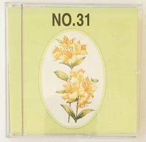 CARTOLINA Brother n. 31 FIORI grandi 52 disegni da ricamo a macchina multiposizione - Foto 1 di 6