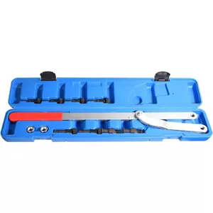 Universal Camshaft Pulley Fan Clutch Alignment Removal Holder Wrench Tool Set - Picture 1 of 11