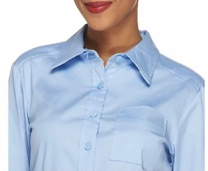 Camisa Linea by Louis Dell'Olio Botón Frontal con Bolsillo A214116 Azul 2X - Imagen 1 de 9