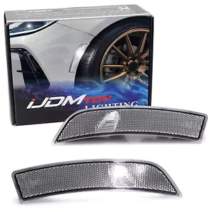 OE-Spec Clear Lens White LED Bumper Side Marker Lights For 2022+ BRZ Toyota GR86 - Picture 1 of 6