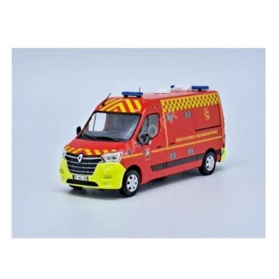 Renault Master pompiers 1/43 2019 VSAV SDIS 06 - Eligor 117638 - Photo 1/2