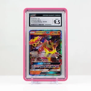 Pokemon Turtonator GX Holo #18 Guardians Rising 2017 - CGC 9.5 Mint+ - Picture 1 of 4