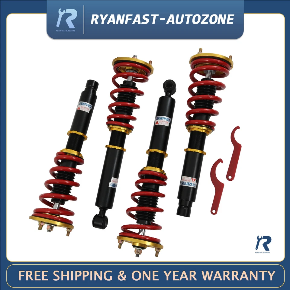 Coilovers Shock Coil Spring Suspension for 95-99 Mitsubishi Eclipse 94-98 Galant - Image 1 of 4