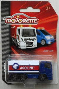 Majorette MAN TGS Tanker Tank-LKW blau/weiß Gasoline Neu/OVP Truck blue/white - Picture 1 of 4