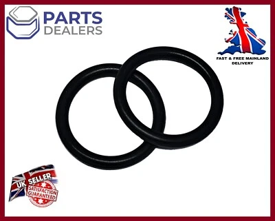 GENUINE VW AUDI SKODA SEAT O RING PAIR SET HEATER MATRIX PIPE GASKET N90890501 - Image 1 of 4