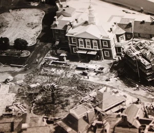 Walt Disney World Construction Photo 1971 LIBERTY SQUARE TREE WED History Vault - Picture 1 of 7