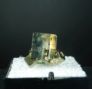 Pyrit / Provinz Hunan, China / Thumbnail Perky Box Mineral Specimen - Bild 1 von 5
