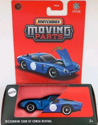 Matchbox - Bizzarrini 5300 GT Corsa Rivival - OVP - 2025 Moving Parts - #14/54 - Bild 1 von 2