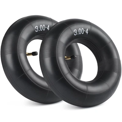 2 Pack 3.00-4 Inner Tube for Razor E300 Heavy Duty 260x85 Mobility Scooter Tire - Image 1 of 4