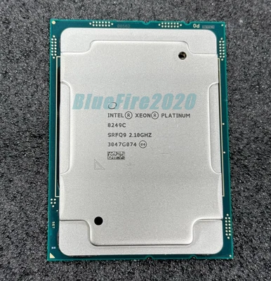 Intel Xeon Platinum 8249C LGA3647 2.1-3.6GHz 26Cores 52T Server CPU Processors - Image 1 of 4
