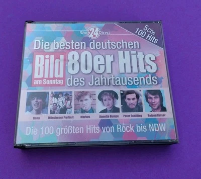 Bild am Sonntag - Die besten Songs der 80er Jahre - 5 CD-B... | CD | Zustand gut - Bild 1 von 2