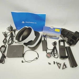 PlayStation 4 ps4 VR1 Headset, Camera, Cables + Stand - Picture 1 of 5