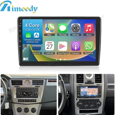 101'' Android Autoradio CarPlay 2+32GB WiFi Für Chrysler 300C Sebring 2007-2010 - Bild 1 von 4