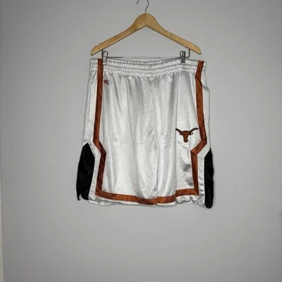 Colosseum University Of Texas Longhorns Satin Basketball Shorts Mens Size XL - Image 1 of 4
