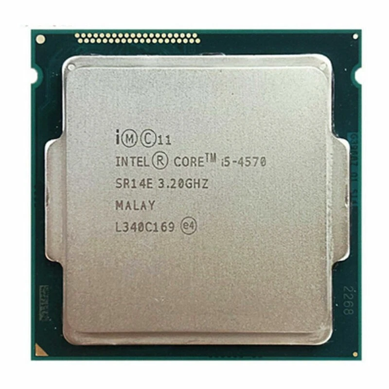 Intel Core i5-4570 CPU Quad-Core 3.2GHz 6M 84W SR14E LGA 1150 Processors - Image 1 of 1